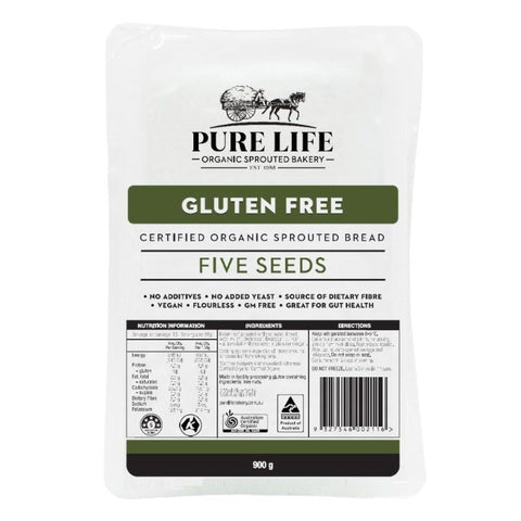 Pure Life Sprouted Bread 5 Seed 1.1kg