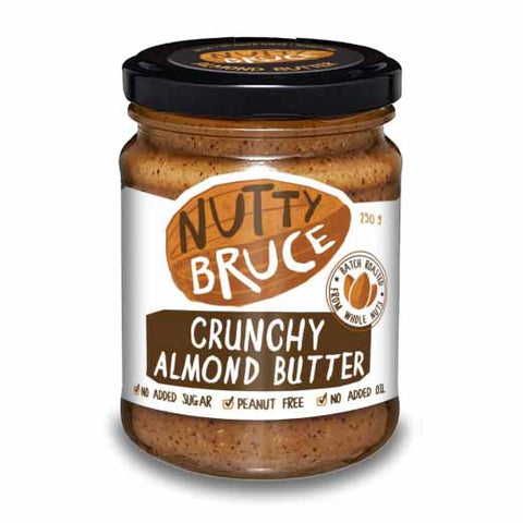 Nutty Bruce Almond Butter Crunchy 250g