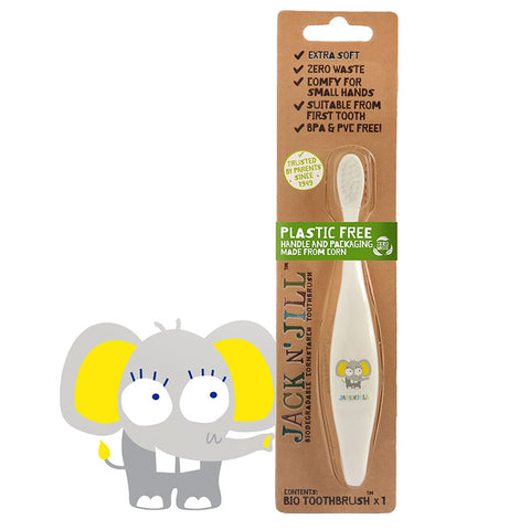 Jack N’ Jill Bio Toothbrush Elephant each