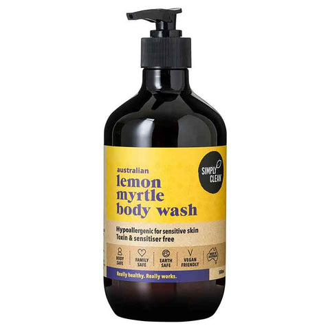 Simply Clean Body Wash Lemon Myrtle 500ml