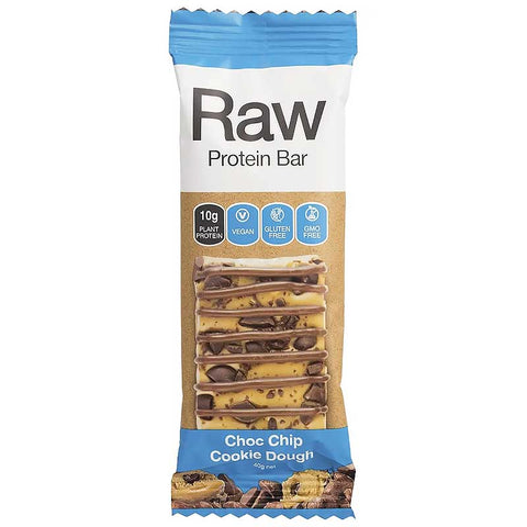 Amazonia Choc Chip Cookie Dough Protein Bar 40g