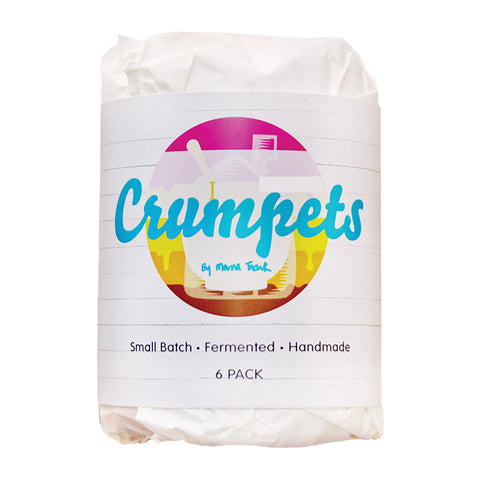 By Merna Crumpets Chocolate - Frozen 6 pack