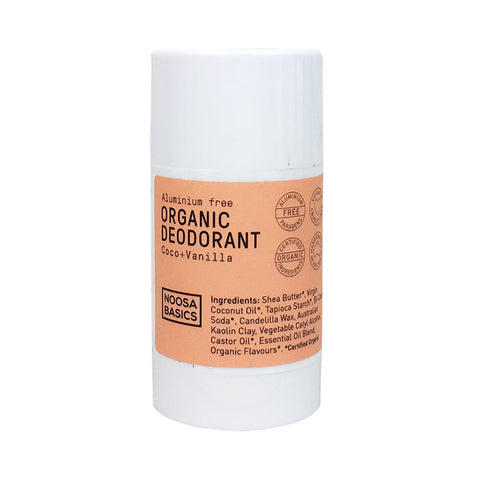 Noosa Basics Deodorant Stick - Coconut and Vanilla 60g