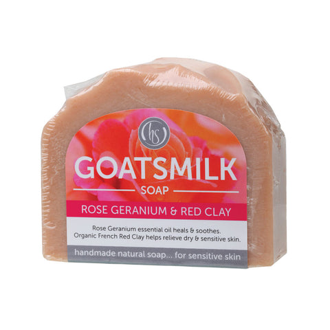 Harmony Soapworks Goat’s Milk Soap - Rose Geranium 140g