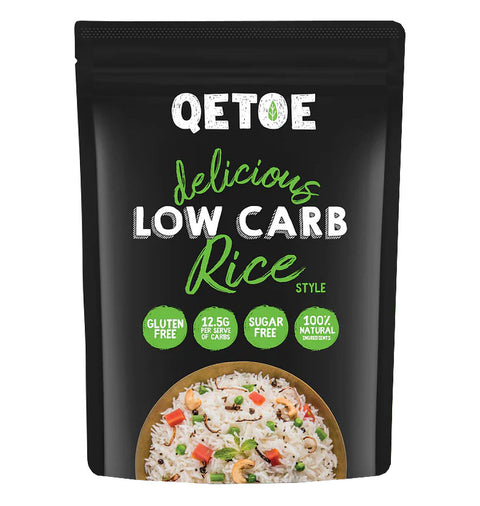 Qetoe Low Carb Rice Organic 80g