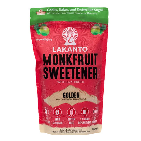 Lakanto Monkfruit Sweetener Golden with Erythritol 500g