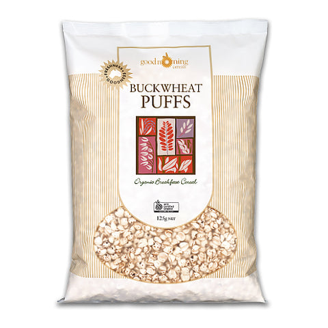 Good Morning Organic Buckwheat Puffs 125g