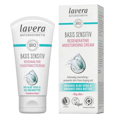 Lavera Basis Sensitiv Regenerating Moisturising Cream 50ml