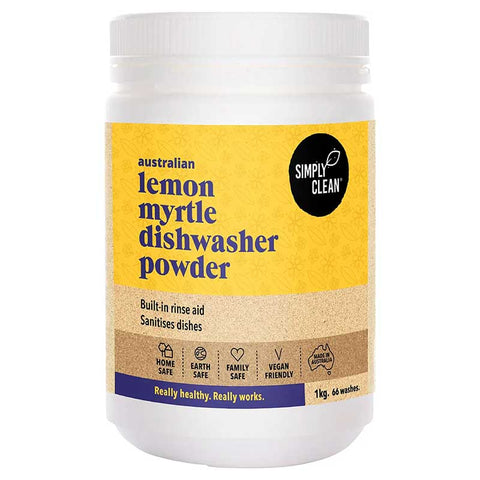 Simply Clean Dishwash Powder - Lemon Myrtle 1kg
