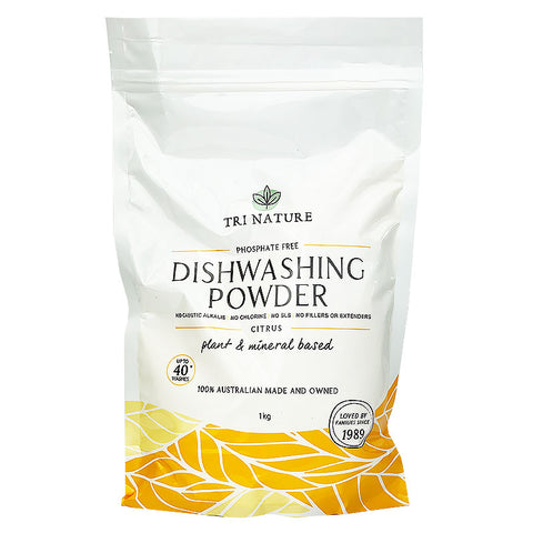 Tri Nature Dishwashing Machine Powder Citrus 1kg