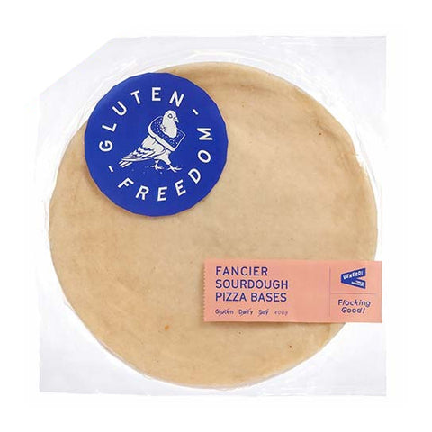 Gluten Freedom Fancier Sourdough Pizza Base - Frozen 400g