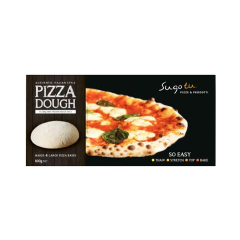 Sugo Tu Frozen Pizza Dough 4 x 200g