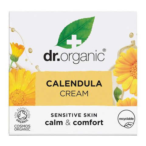 Dr Organic Moisturiser Organic Calendula Fragrance Free 200ml