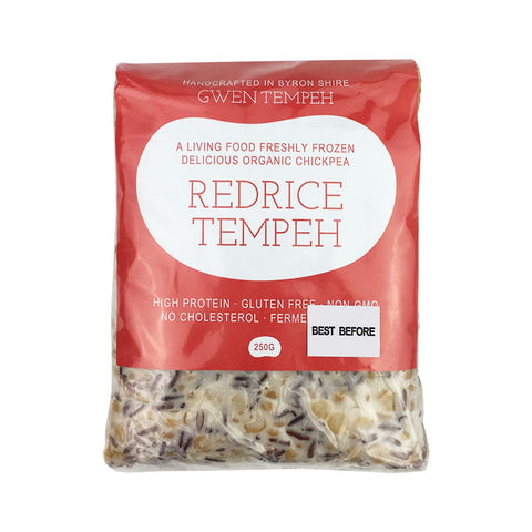 Gwen Tempeh Organic Chickpea and Red Rice Tempeh 250g