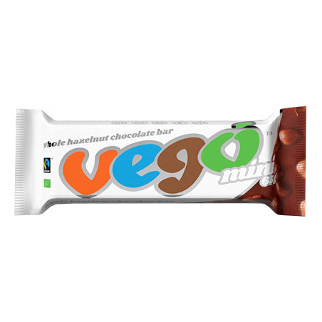 Vego Whole Hazelnut Chocolate Bar Mini 65g