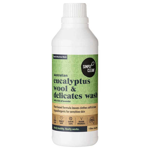 Simply Clean Wool and Delicates Wash Eucalyptus 1L